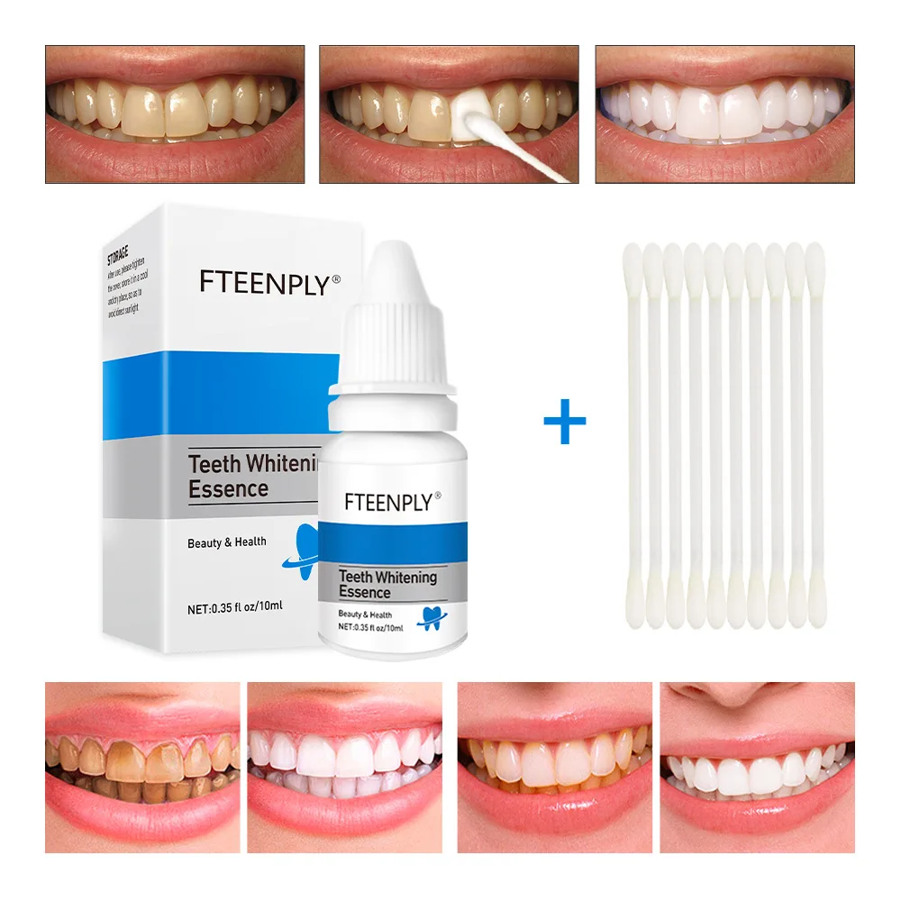 Teeth Whitening Best - FTEENPLY-esencia para blanquear los dientes, polvo,