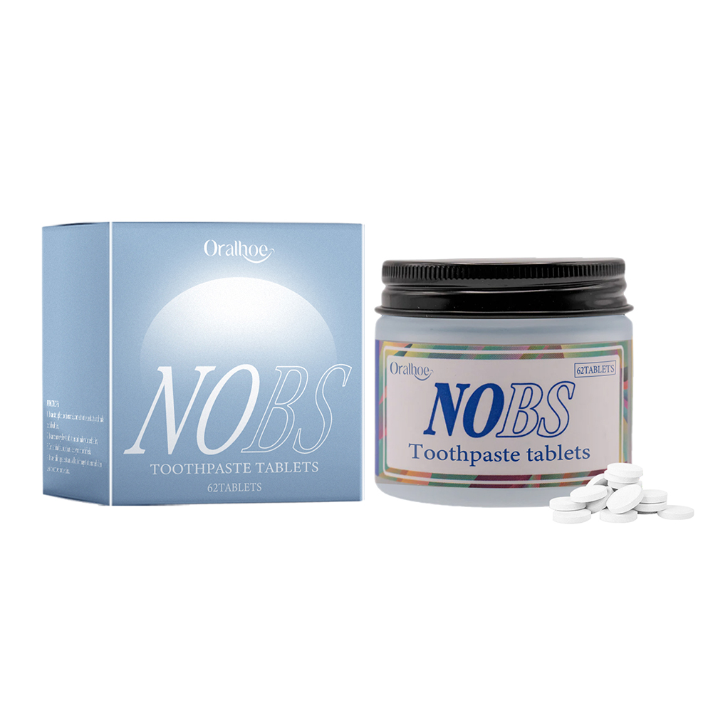 Teeth Whitening With Coconut Oil - NOBS Comprimidos de pasta de dientes