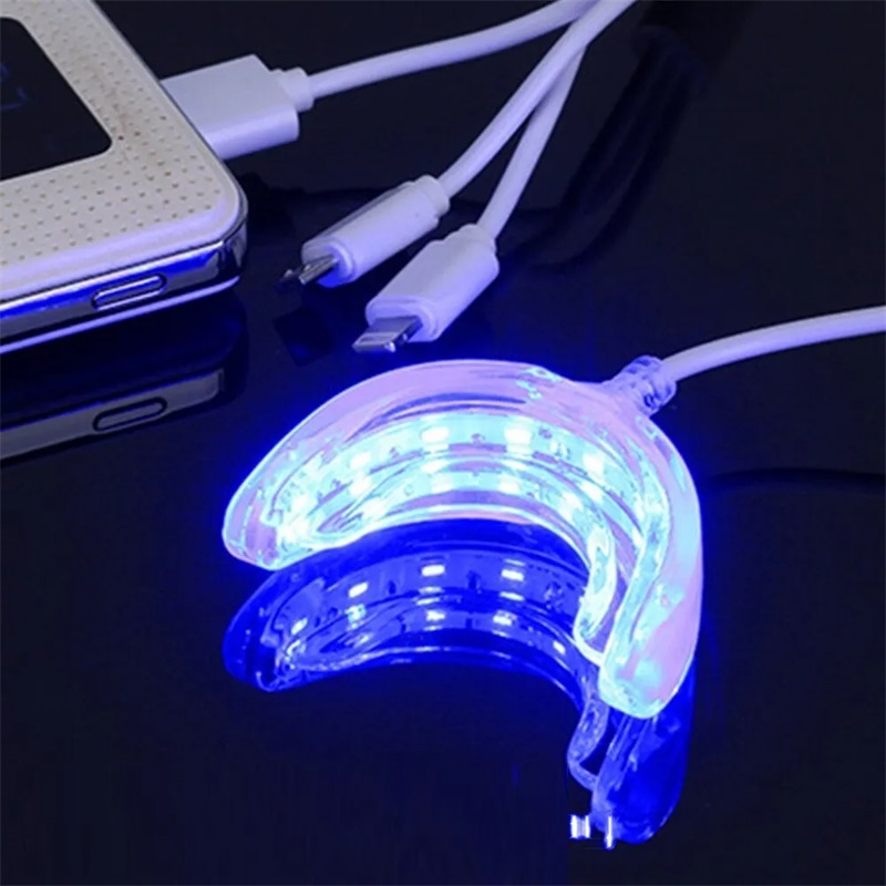 Teeth Whitening Treatment - Acelerador de blanqueamiento dental, luz LED