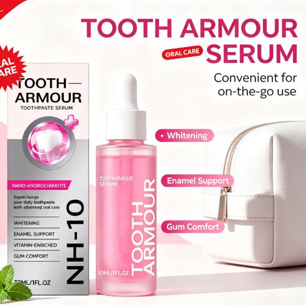 Enamel Repair Serum - Suero Dental Tooth Armor con Nano-Hidroxiapatita,