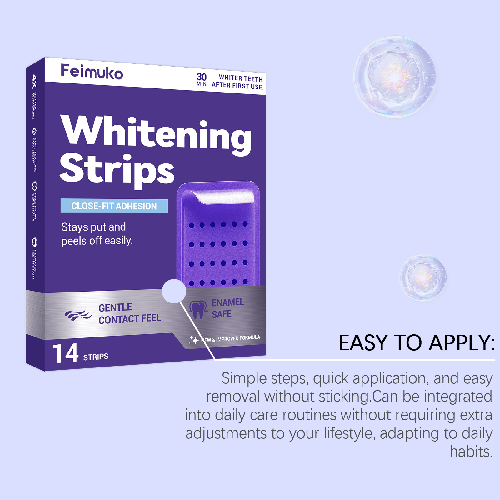 Tiras Blanqueadoras Dentales B - Teeth Whitening Strips Permanent reseña y precio