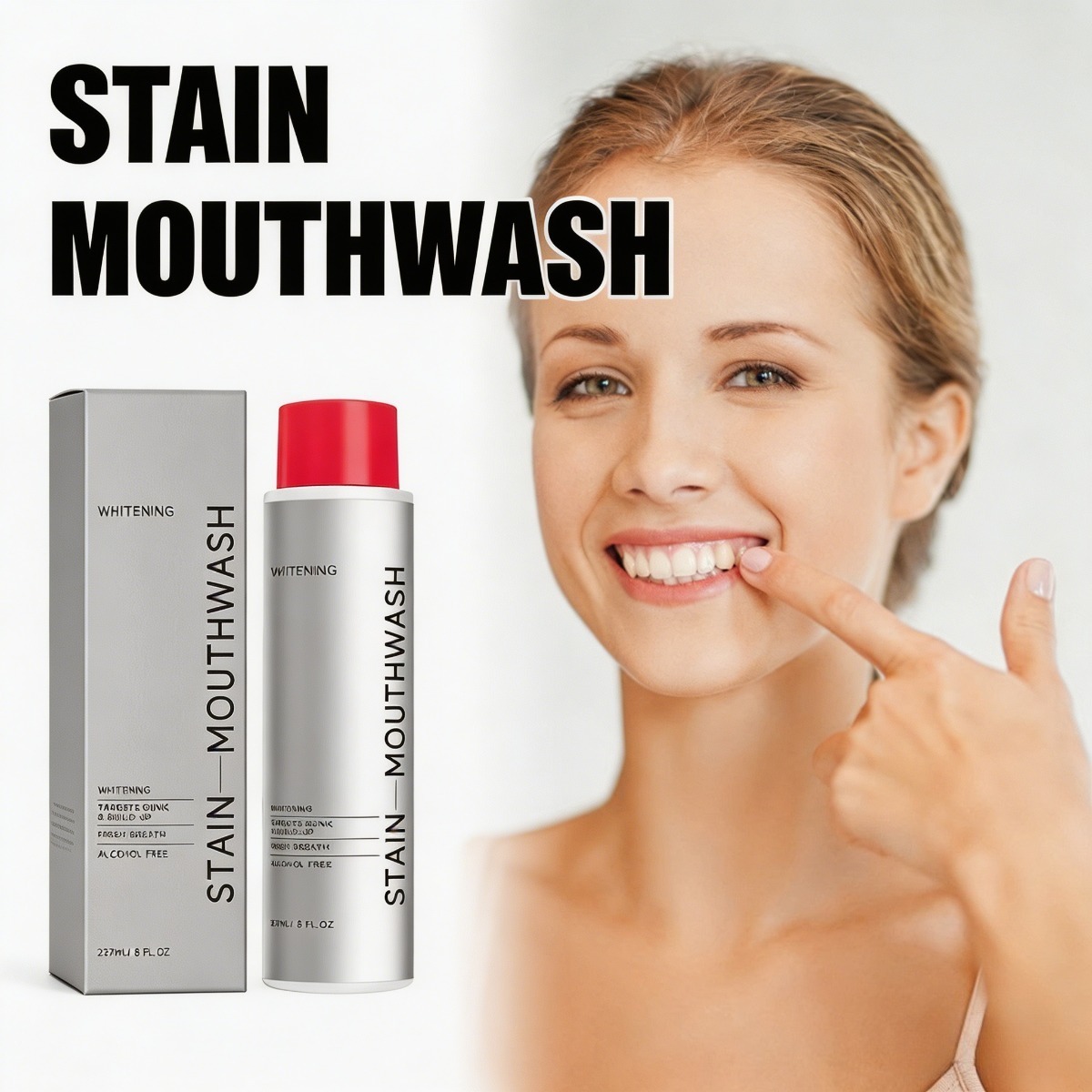 Enjuague Bucal Blanqueador de  - Teeth Whitening Promotion reseña y precio