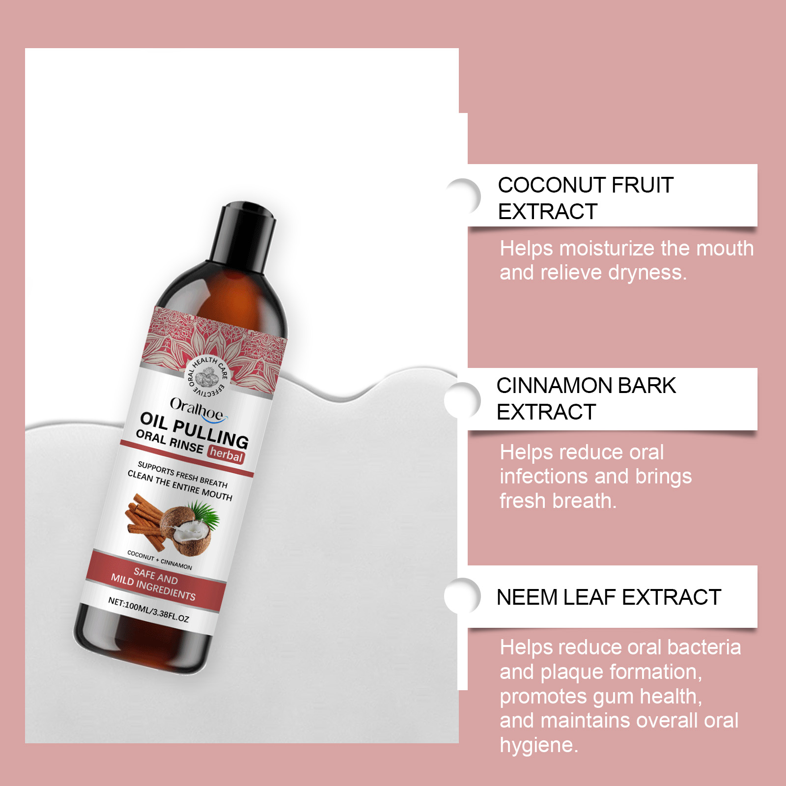 Aceite para tirar de coco, enj - Teeth Whitening With Coconut Oil reseña y precio