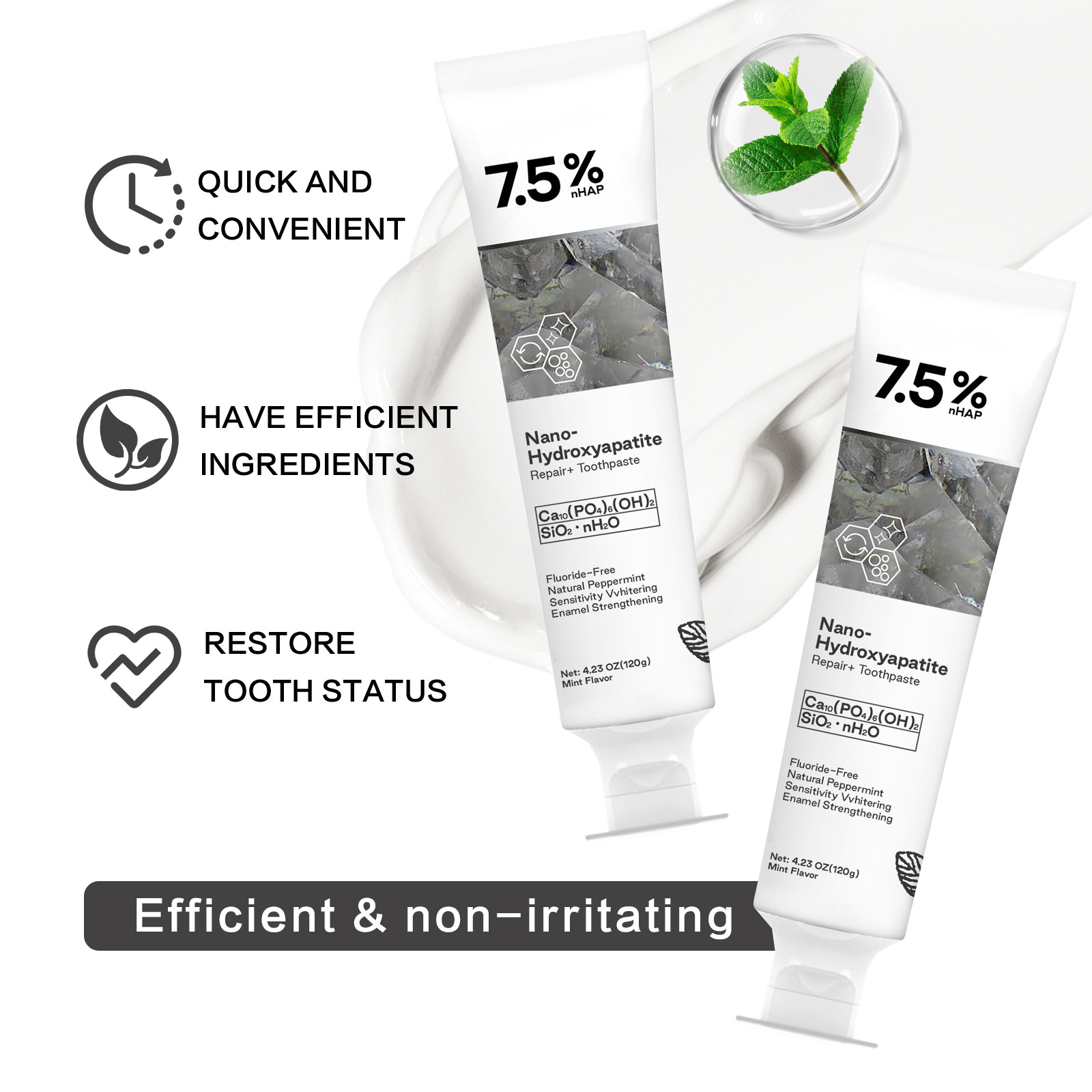 Pasta Dental con Nano Hidroxia - Teeth Whitening Treatment reseña y precio