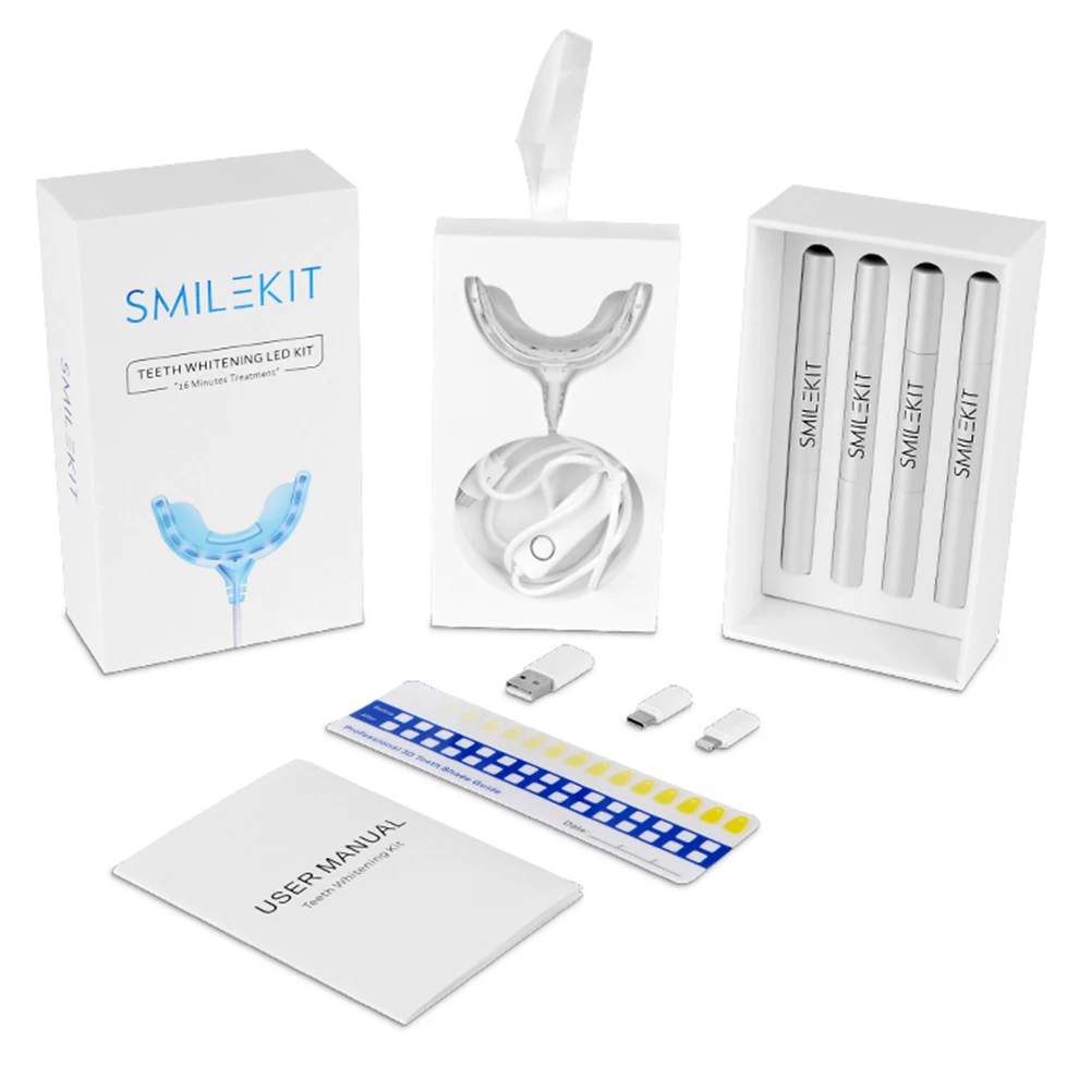 Kit de blanqueamiento dental c - Teeth Whitening Device reseña y precio