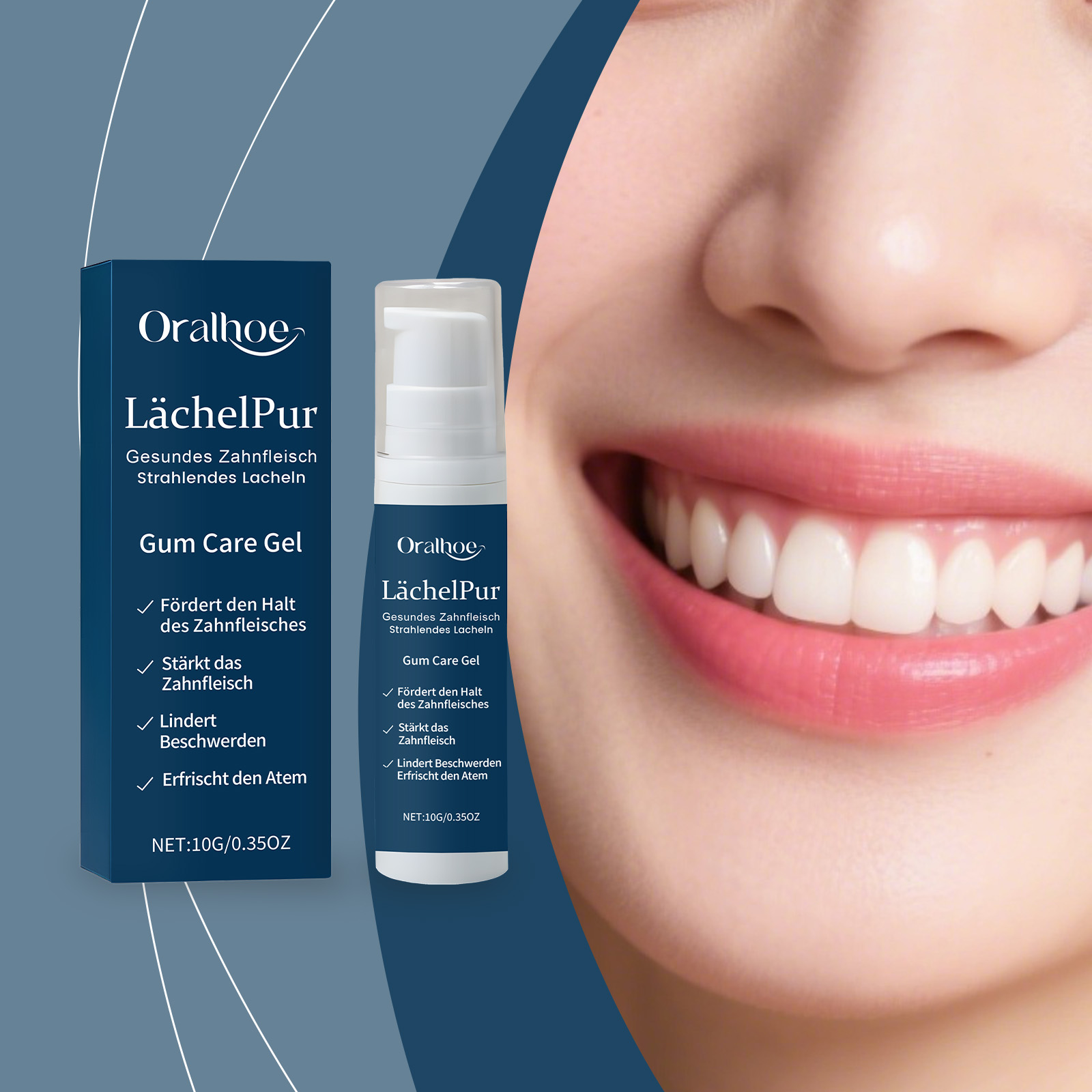 Gel para el cuidado de la repa - Teeth Whitening With Hydrogen Peroxide reseña y precio