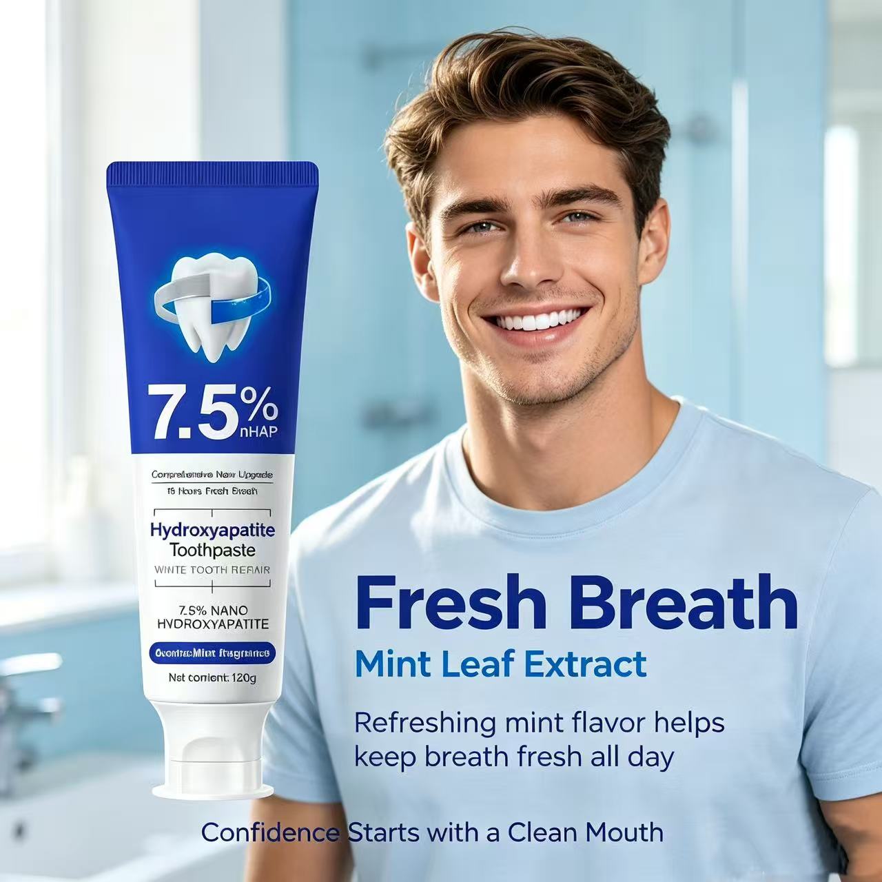 Pasta Dental con 7.5% de Nano  - Teeth Whitening Treatment reseña y precio