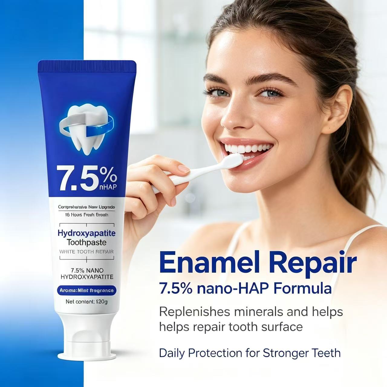 Pasta Dental con 7.5% de Nano  - Teeth Whitening Treatment reseña y precio