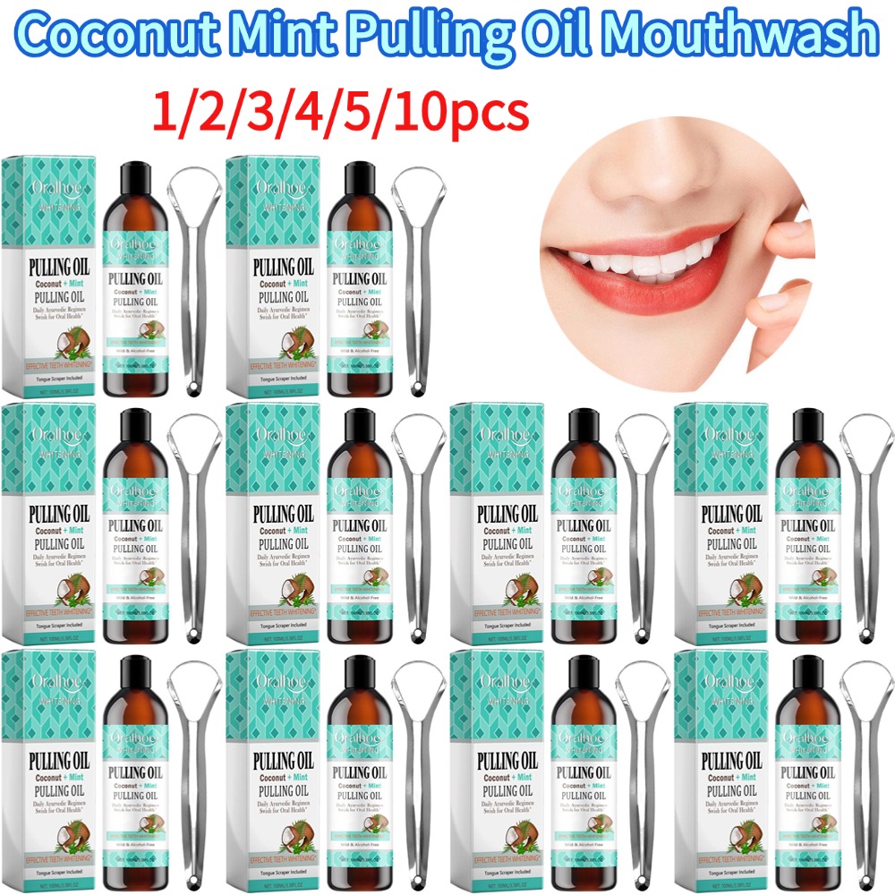 Aceite de extracción de menta  - Teeth Whitening With Coconut Oil reseña y precio