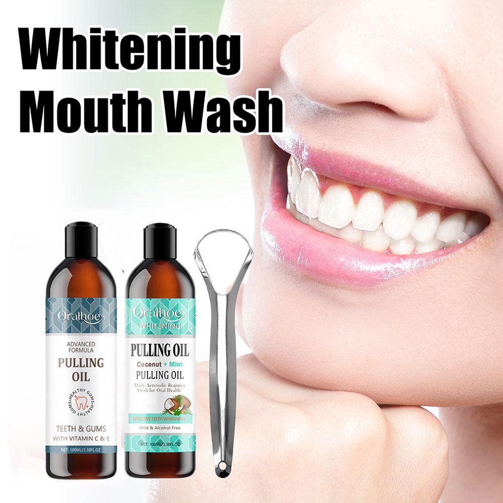 Aceite de extracción de menta  - Teeth Whitening With Coconut Oil reseña y precio