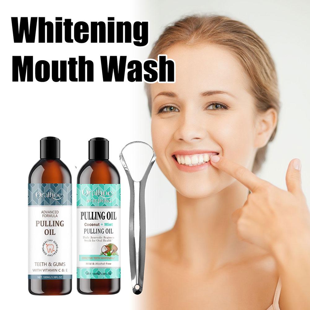 Aceite de extracción de menta  - Teeth Whitening With Coconut Oil reseña y precio