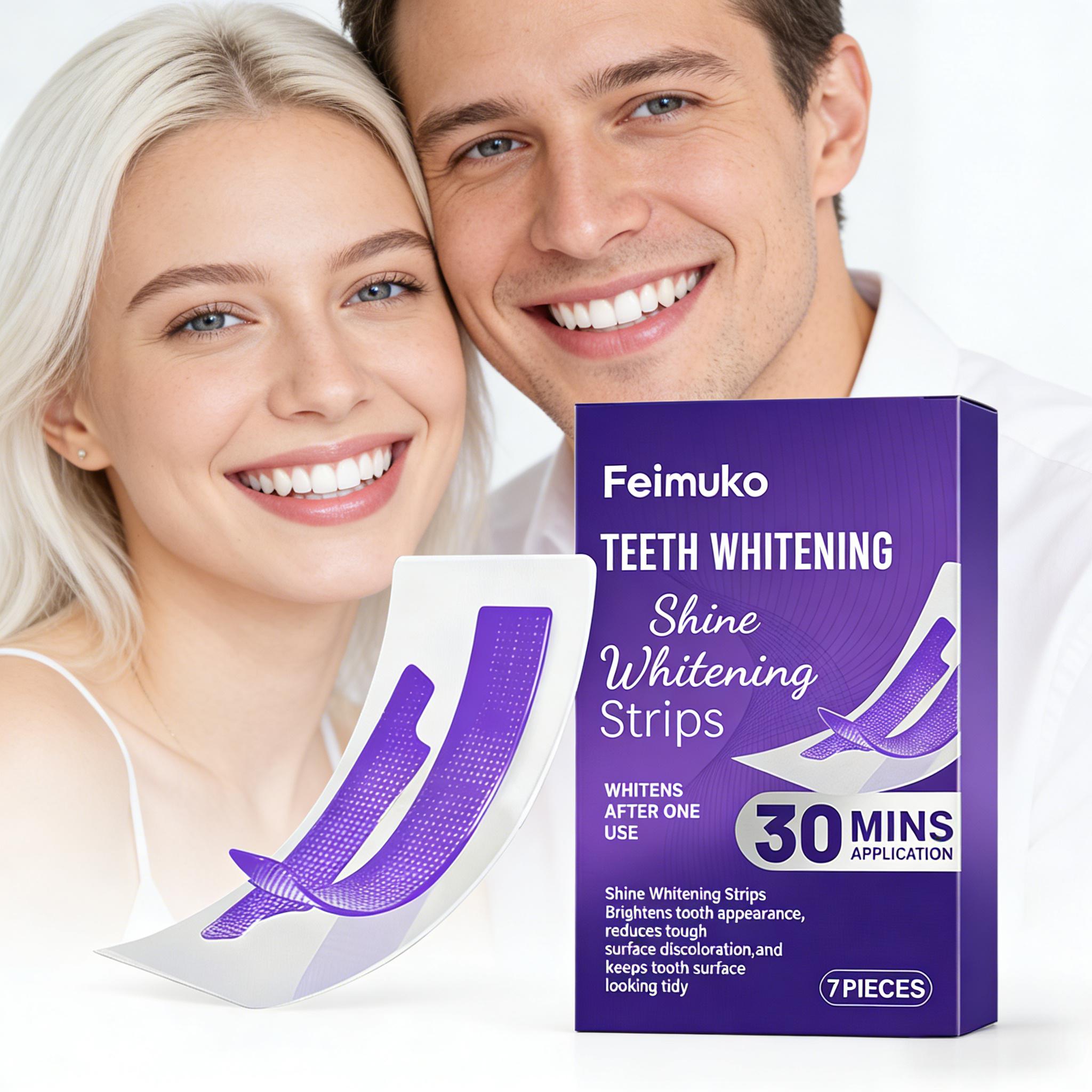 Tiras Blanqueadoras de Dientes - Teeth Whitening Strips Permanent reseña y precio