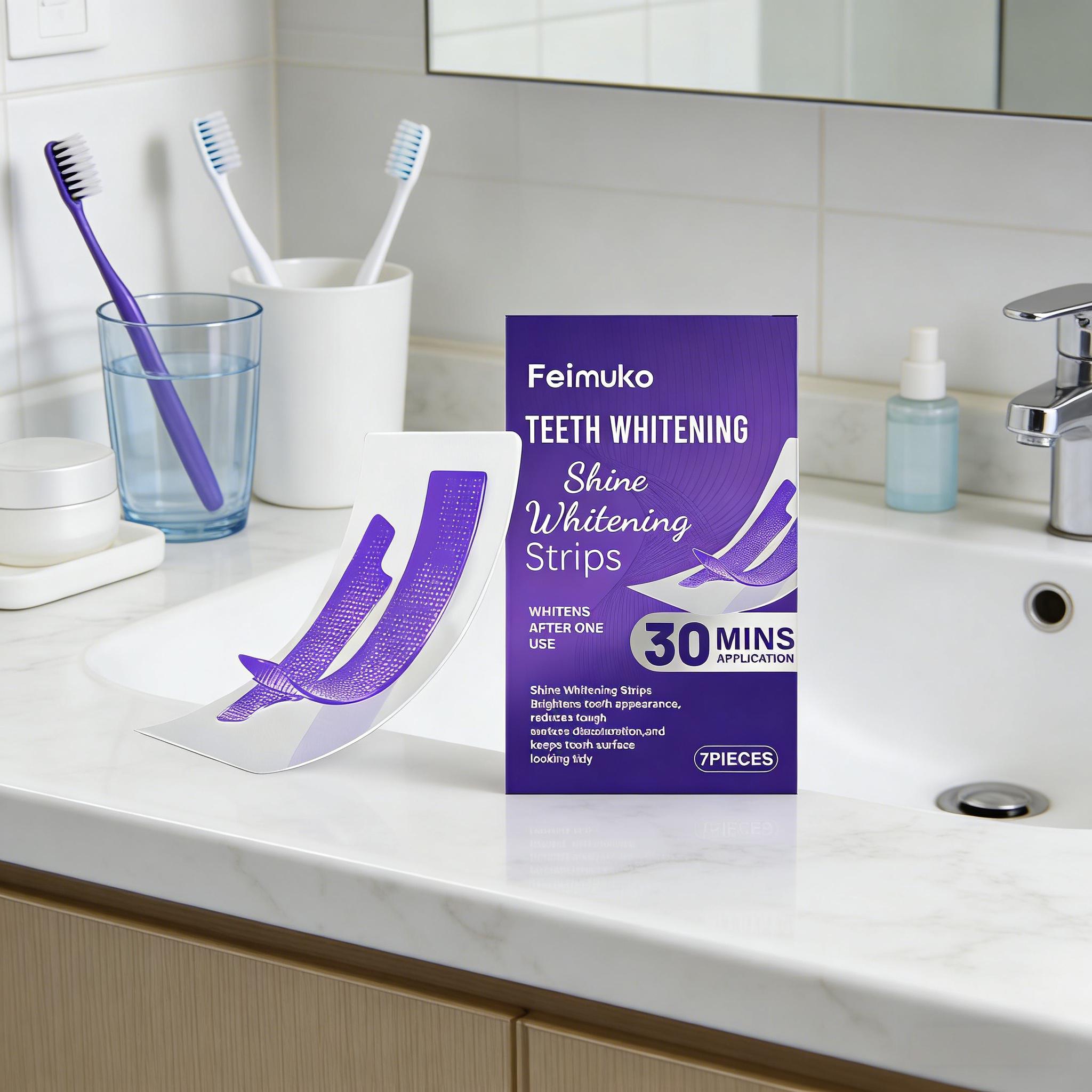Tiras Blanqueadoras de Dientes - Teeth Whitening Strips Permanent reseña y precio
