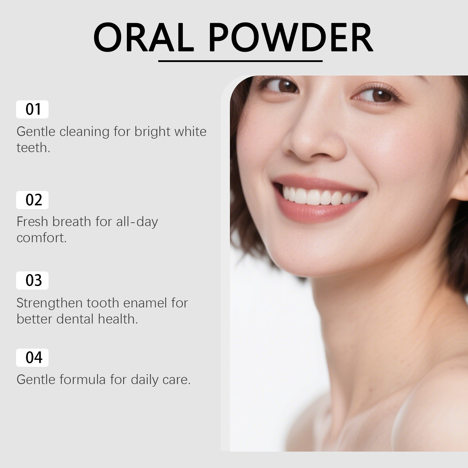 Polvo Bucal Feimuko, Elimina M - Teeth Whitening Promotion reseña y precio
