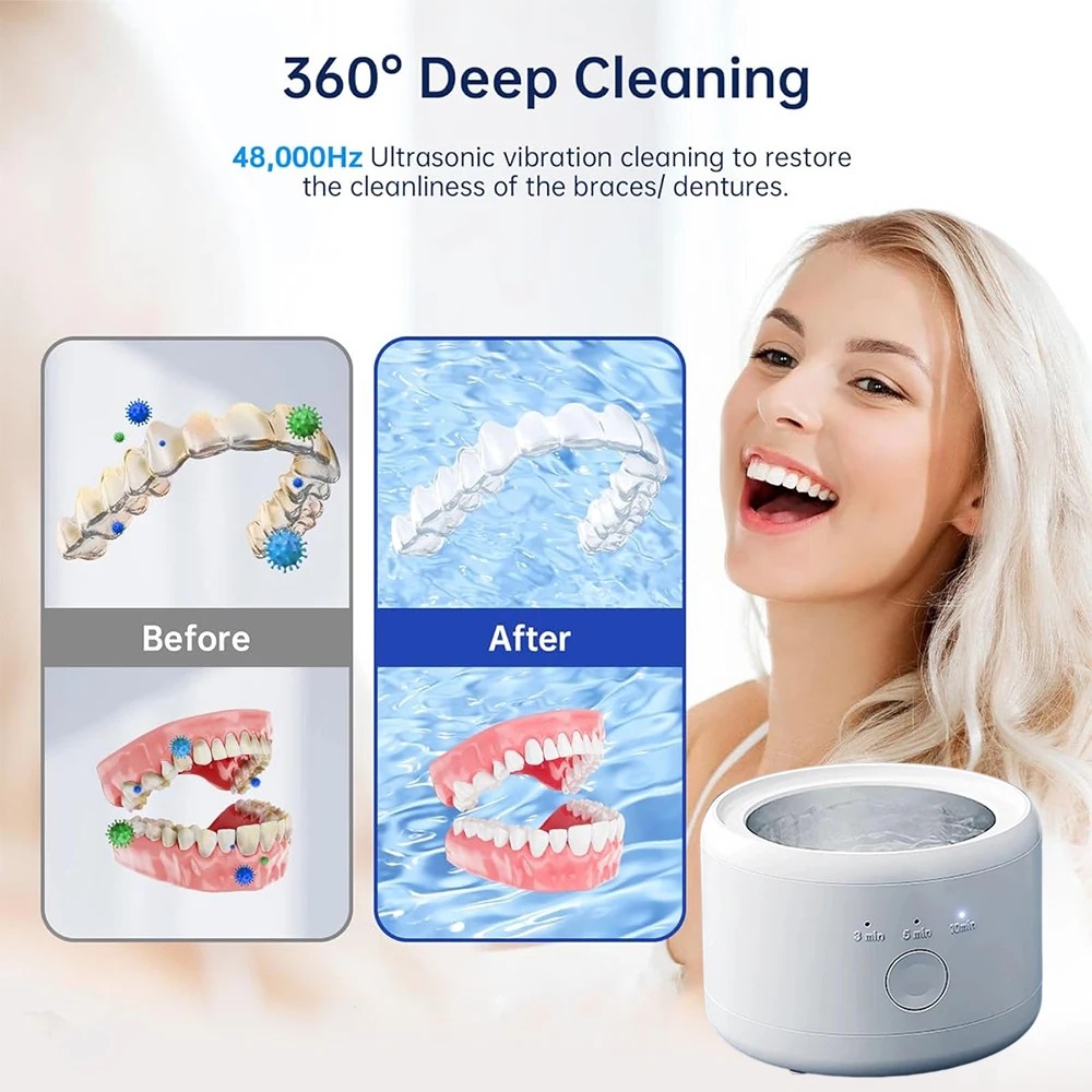 Máquina Limpiadora de Aparatos - Teeth Whitening Device reseña y precio