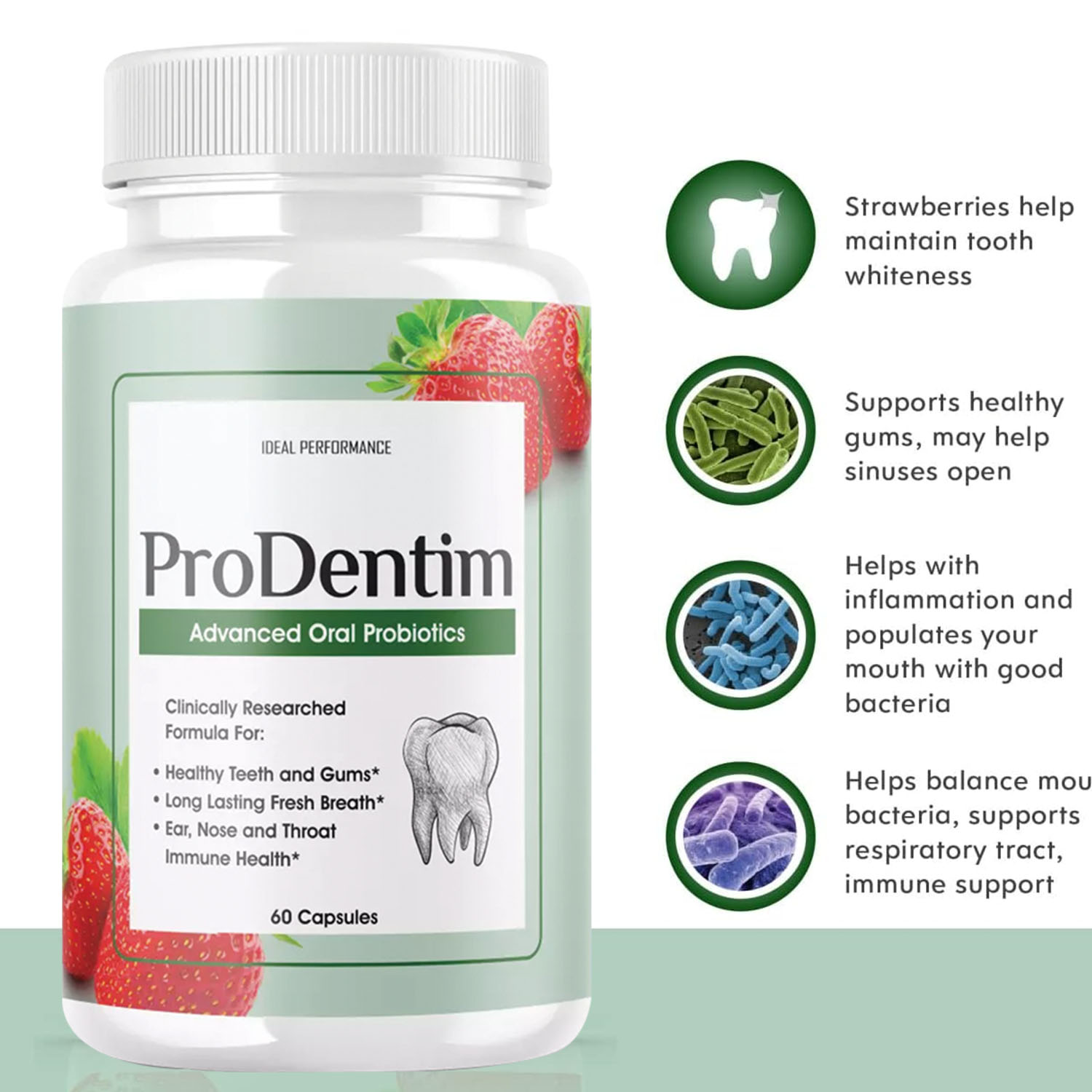 Probióticos orales avanzados:  - Teeth Whitening Promotion reseña y precio