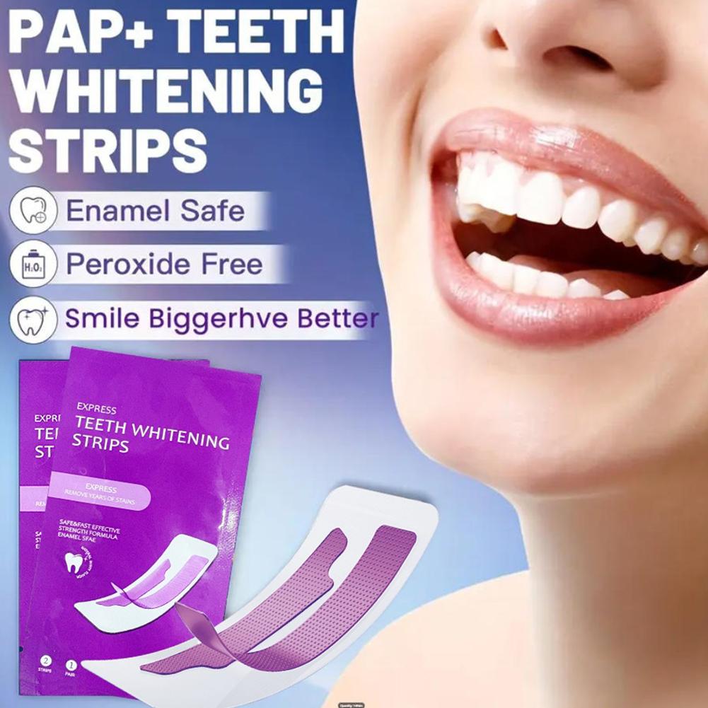 Tiras Blanqueadoras de Dientes - Teeth Whitening Strips Permanent reseña y precio