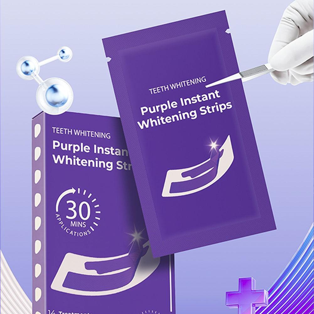 Tiras Blanqueadoras Dentales V - Teeth Whitening Strips Permanent reseña y precio