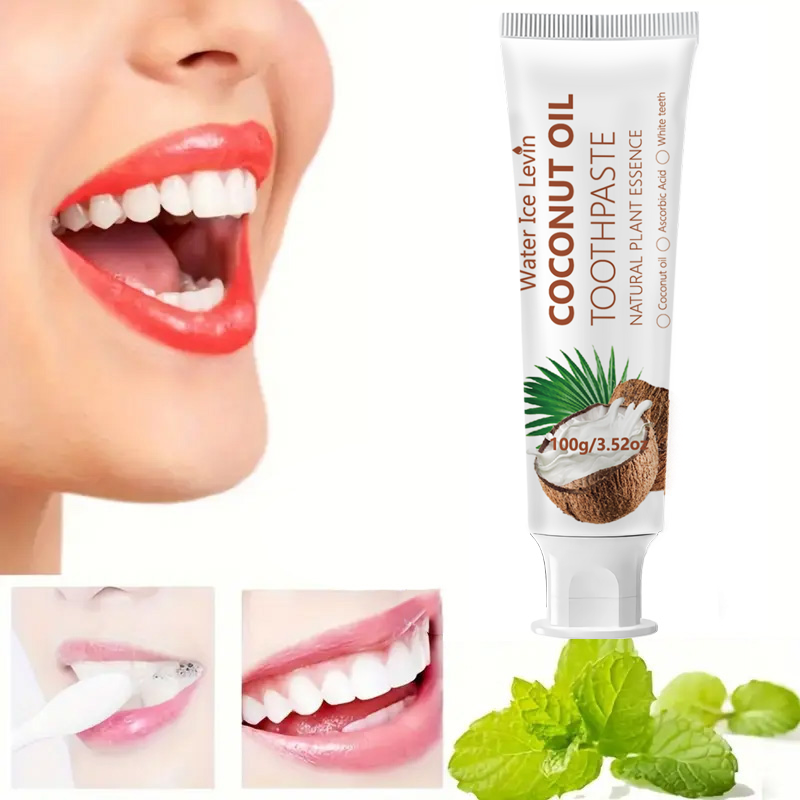 Pasta de Dientes con Aceite de - Teeth Whitening With Coconut Oil reseña y precio