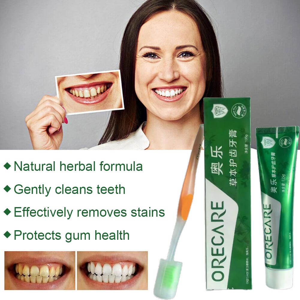 Pasta Dental Herbal con Sabor  - Teeth Whitening Treatment reseña y precio