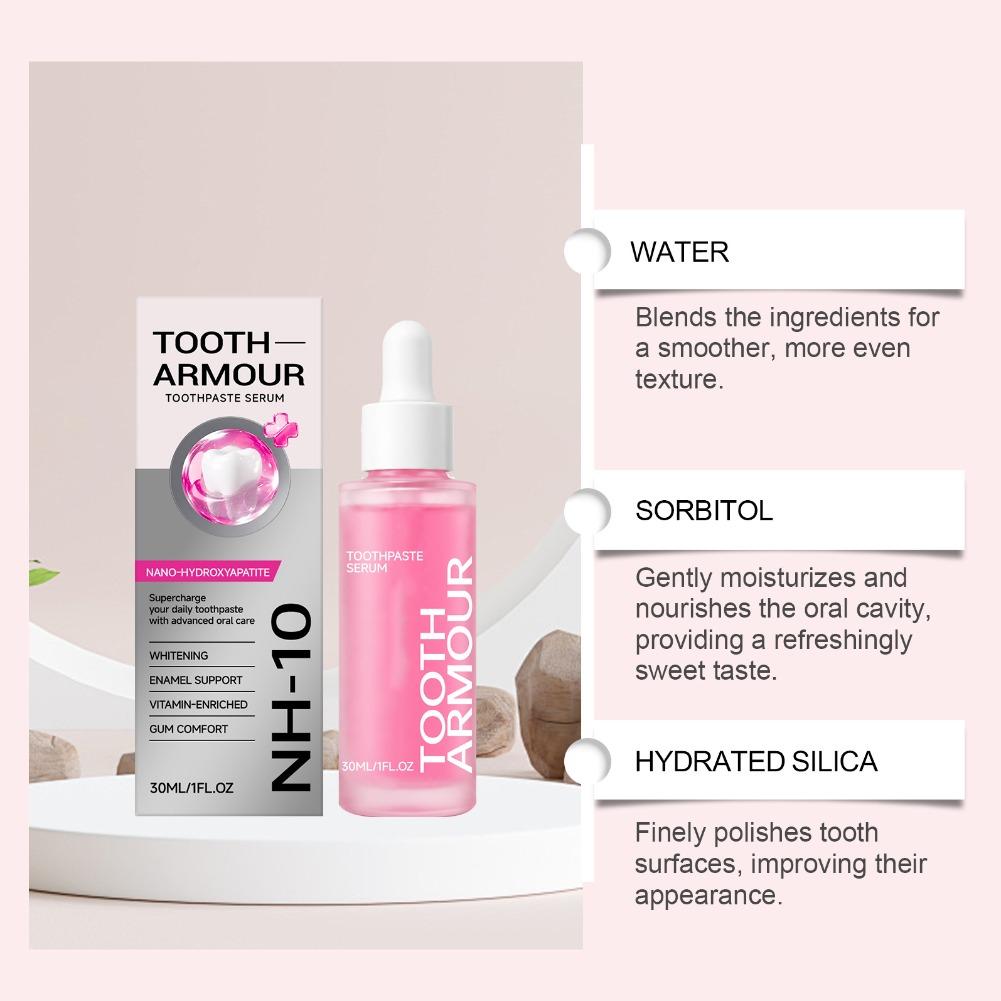 Suero Dental Tooth Armor con N - Enamel Repair Serum reseña y precio